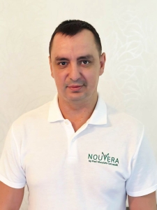 Volodymyr Dykyy,MD, assistant professor M.Ceccarelli, CEO